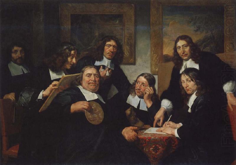 The Governors of  the Guild of St Luke,Haarlem, REMBRANDT Harmenszoon van Rijn